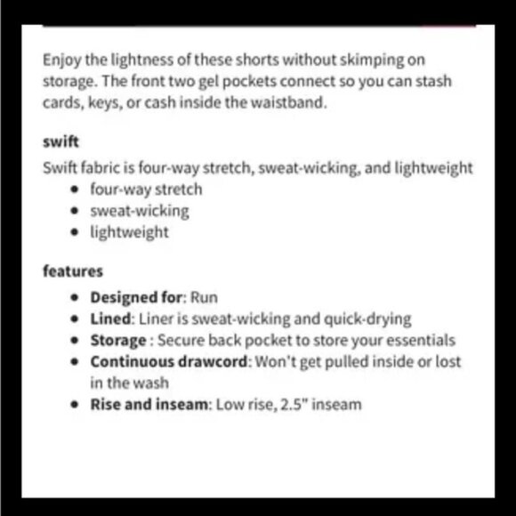 Lululemon Athletica Speed Up Short ombré speckle stop print pink black lined 4 - Picture 6 of 6